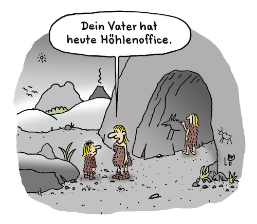 Cartoon: Homeoffice (medium) by Lo Graf von Blickensdorf tagged steinzeit,homeoffice,höhle,vater,mutter,kind,höhlenoffice,steinzeitmalerei,pandemie,corona,sohn,wortspiel,job,arbeitsplatz,geld,zuhause,karikatur,lo,cartoon,steinzeit,homeoffice,höhle,vater,mutter,kind,höhlenoffice,steinzeitmalerei,pandemie,corona,sohn,wortspiel,job,arbeitsplatz,geld,zuhause,karikatur,lo,cartoon