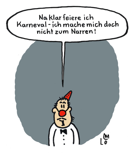 Cartoon: Karneval (medium) by Lo Graf von Blickensdorf tagged narr,karneval,fasching,fastnacht,narren,clown,verkleidung,kölsch,feiern,politik,karnevalsprinz,helau,alaaf,cartoon,narr,karneval,fasching,fastnacht,narren,clown,verkleidung,kölsch,feiern,politik,karnevalsprinz,helau,alaaf,cartoon