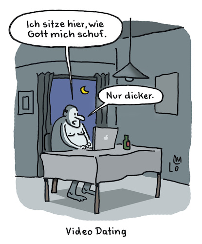 Cartoon: Video Dating (medium) by Lo Graf von Blickensdorf tagged tinder,chat,video,portal,dating,einsam,sextreffen,exhibitionist,karikatur,lo,graf,cartoon,zu,hause,computer,laptop,notebook,cam,webcam,partnerbörse,app,match,tinder,chat,sex,video,portal,dating,einsam,sextreffen,exhibitionist,karikatur,lo,graf,cartoon,zu,hause,computer,laptop,notebook,cam,webcam,partnerbörse,app,match