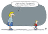 Cartoon: Schulbeginn (small) by Lo Graf von Blickensdorf tagged mutter,kind,schule,gewalt,aggression,waffen,ganztagsschule,schulsystem,lehrer,einschulung,schulbeginn,männchen,erstklässler,schulranzen,tornister,messer,klappmesser,stiletto,karikatur,lo,graf,cartoon,erziehung,problemschule,migranten,kinder,integration,turnbeutel,federmäppchen,abc,schüler,schütze