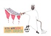 Cartoon: WM in Saudi-Arabien (small) by kneissar tagged fifa,wm,2034,saudi,arabien,menschenrechtslage