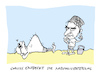 Cartoon: Gauß (small) by Bregenwurst tagged math2022 gauß normalverteilung wampe