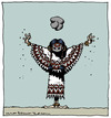 Cartoon: Shaman (small) by mortimer tagged mortimer mortimeriadas cartoon honkatonka
