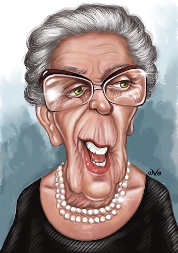 Cartoon: Agatha Christie (medium) by menekse cam tagged agatha,christie,murder,novel,writer,best,woman,book,movie,agatha,christie,murder,novel,writer,best,woman,book,movie