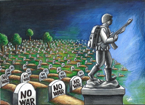 Cartoon: NO WAR! (medium) by menekse cam tagged gravestone,grave,sculpture,cemetery,turkey,syria,soldiers,army,civilian,life,death,peace,war,war,peace,death,life,civilian,army,soldiers,syria,turkey,cemetery,sculpture,grave,gravestone