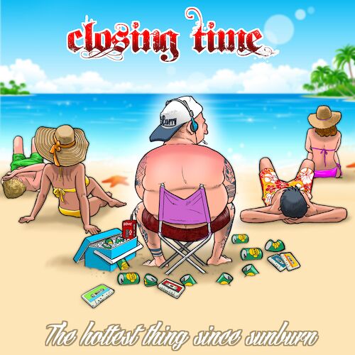 Cartoon: Cover für CD einer Punkband (medium) by Chris Berger tagged closung,time,punk,band,cd,closung,time,punk,band,cd