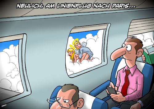 Cartoon: Flug Passagier (medium) by Chris Berger tagged engel,airline,flugpassagier,passagier,ficken,bumsen,coitus,angel,engel,airline,flugpassagier,passagier,ficken,bumsen,coitus,angel