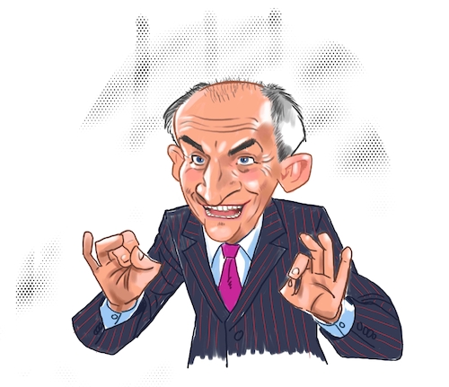 Cartoon: Louis de Funes (medium) by Chris Berger tagged louis,de,funes,komiker,frankreich,louis,de,funes,komiker,frankreich