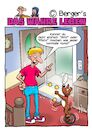 Cartoon: Hund Tricks (small) by Chris Berger tagged hund,haustier,jonglieren,sitz,platz,einrad,zirkus