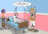 Cartoon: Krankenbesuch (small) by Chris Berger tagged ägypten,mumie,krankenhaus,krankenzimmer,bandage,hospital