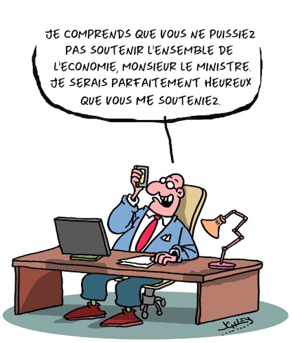 Cartoon: Aide a la economie (medium) by Karsten Schley tagged economie,corona,politique,croissance,actions,recession,bourse,chomage,economie,corona,politique,croissance,actions,recession,bourse,chomage