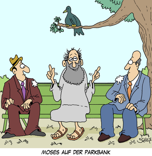 Cartoon: Auf der Parkbank (medium) by Karsten Schley tagged christlich,religion,natur,tiere,vögel,tauben,glaube,kirche,bibel,natur,religion,christlich,tiere,vögel,tauben,glaube,kirche,bibel