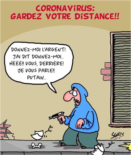 Corona - Gardez votre distance!!