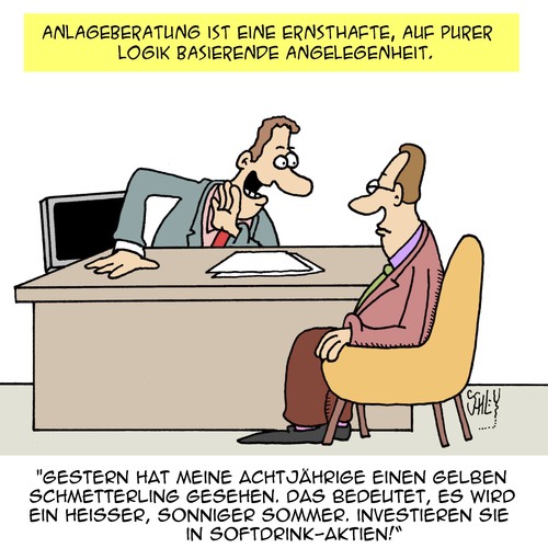 Cartoon: DAS ist eine ERNSTE Sache!! (medium) by Karsten Schley tagged wirtschaft,business,investitionen,aktien,aktienhandel,börse,aktienkurse,investmentberatung,anlageberatung,anleger,wirtschaft,business,investitionen,aktien,aktienhandel,börse,aktienkurse,investmentberatung,anlageberatung,anleger