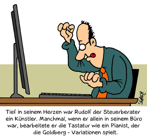 Cartoon: Der Steuerberater (medium) by Karsten Schley tagged kunst,künstler,musik,musiker,pianisten,klavierspieler,steuerberater,steuern,wirtschaft,business,kunst,künstler,musik,musiker,pianisten,klavierspieler,steuerberater,steuern,wirtschaft,business