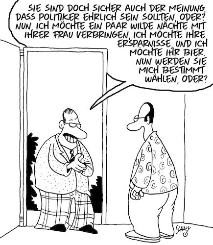 Cartoon: Ehrlich! (medium) by Karsten Schley tagged politik,politiker,wahlen,wahlkampf,wählerinnen,wähler,demokratie,wahrheit,ehrlichkeit,wahlversprechen,gesellschaft,politik,politiker,wahlen,wahlkampf,wählerinnen,wähler,demokratie,wahrheit,ehrlichkeit,wahlversprechen,gesellschaft