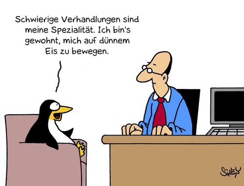 Cartoon: Eis (medium) by Karsten Schley tagged wirtschaft,verhandlungen,eis,jobs,bewerbung,bewerbungsgespräch,karriere,personalchef,einstellungen,arbeit,arbeitgeber,arbeitnehmer,natur,wirtschaft,eis,jobs,bewerbung,bewerbungsgespräch,karriere,personalchef,einstellungen