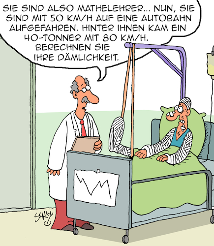 Cartoon: Geschwindigkeit (medium) by Karsten Schley tagged autos,lkw,transport,verkehr,verkehrstüchtigkeit,fahrtüchtigkeit,unfälle,autobahnen,geschwindigkeit,inkompetenz,bildung,gesellschaft,autos,lkw,transport,verkehr,verkehrstüchtigkeit,fahrtüchtigkeit,unfälle,autobahnen,geschwindigkeit,inkompetenz,bildung,gesellschaft