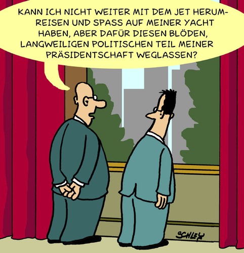 Cartoon: Langweilig (medium) by Karsten Schley tagged politik,politiker,wahlversprechen,regierung,präsidenten,präsidentschaft,legislaturperiode,politik,politiker,wahlversprechen,präsidenten,regierung,präsidentschaft,legislaturperiode,wahlen