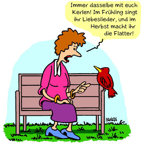 Cartoon: Männer! (medium) by Karsten Schley tagged männer,mann,frauen,frau,liebe,beziehungen,ehe,liebeskummer,frühling,natur,männer,frauen,liebe,beziehungen,liebeskummer,ehe,frühling,natur