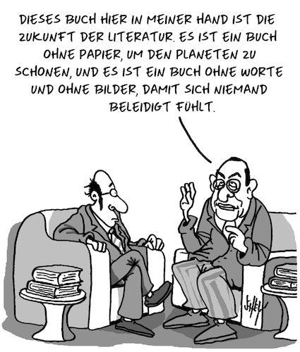 Cartoon: Moderne Literatur (medium) by Karsten Schley tagged literatur,mode,diskurse,moral,kunst,meinungen,befindlichkeiten,tendenzen,medien,gesellschaft,literatur,mode,diskurse,moral,kunst,meinungen,befindlichkeiten,tendenzen,medien,gesellschaft