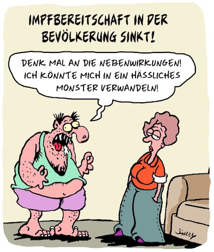 Cartoon: Nebenwirkungen (medium) by Karsten Schley tagged coronavirus,impfungen,impfbereitschaft,impfstoff,covidioten,querdenker,bildungsferne,gesellschaft,wissenschaft,forschung,pharmawirtschaft,business,politik,coronavirus,impfungen,impfbereitschaft,impfstoff,covidioten,querdenker,bildungsferne,gesellschaft,wissenschaft,forschung,pharmawirtschaft,business,politik