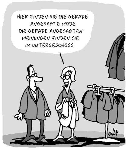 Cartoon: Neueste Mode (medium) by Karsten Schley tagged mode,trends,meinungen,beliebigkeit,mainstream,business,medien,gesellschaft,politik,mode,trends,meinungen,beliebigkeit,mainstream,business,medien,gesellschaft,politik