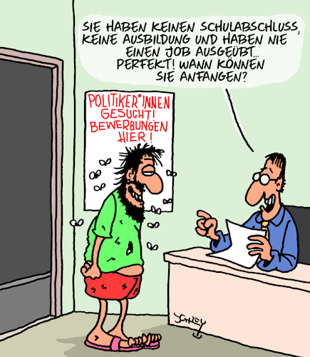 Politiker gesucht!