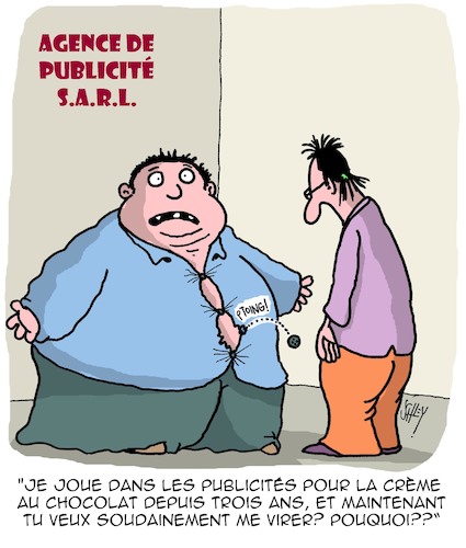 Cartoon: Publicite (medium) by Karsten Schley tagged sante,obesite,publicite,chocolat,surpoids,television,business,economie,ventes,agent,medias,nutrition,sante,obesite,publicite,chocolat,surpoids,television,business,economie,ventes,agent,medias,nutrition