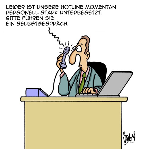 Cartoon: Reden (medium) by Karsten Schley tagged kommunikation,warteschleife,kunden,mitarbeiter,personalmanagement,wirtschaft,business,callcenter,kundenservice,kundenservice,callcenter,business,wirtschaft,personalmanagement,mitarbeiter,kunden,warteschleife,kommunikation