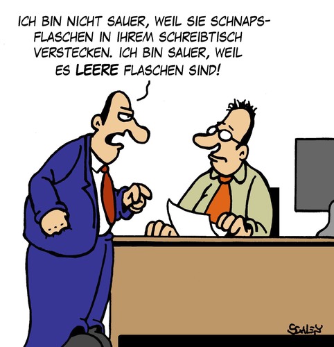 Cartoon: Schnaps (medium) by Karsten Schley tagged alkohol,alkoholsucht,trinken,arbeit,büro,job,arbeitgeber,arbeitnehmer,business,sucht,alkohol,alkoholsucht,trinken,arbeit,büro,job,arbeitgeber,arbeitnehmer,business,sucht