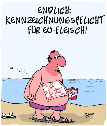 Sicheres Fleisch By Karsten Media Culture Cartoon Toonpool