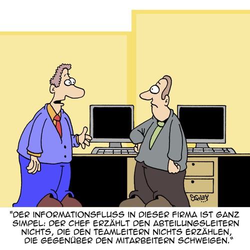 Cartoon: SO geht Information! (medium) by Karsten Schley tagged wirtschaft,business,jobs,arbeit,büro,arbeitgeber,arbeitnehmer,mitarbeiter,mitarbeiterinformation,wertschätzung,wirtschaft,business,jobs,arbeit,büro,arbeitgeber,arbeitnehmer,mitarbeiter,mitarbeiterinformation,wertschätzung