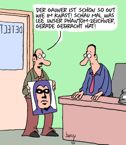 Cartoon: So gut wie im Knast! (medium) by Karsten Schley tagged kriminalität,medien,ermittler,polizei,phantomzeichner,comics,kunst,unterhaltung,gesellschaft,kriminalität,medien,ermittler,polizei,phantomzeichner,comics,kunst,unterhaltung,gesellschaft