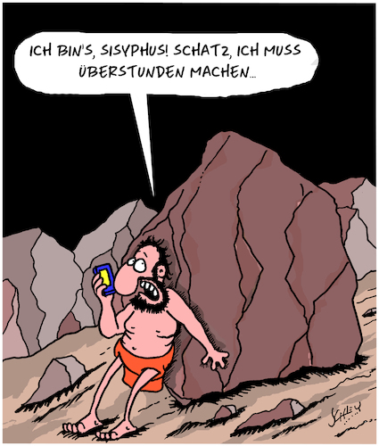 Cartoon: Überstunden... (medium) by Karsten Schley tagged mythologie,legenden,religion,business,arbeitgeber,arbeitnehmer,arbeitszeit,überstunden,jobs,mythologie,legenden,religion,business,arbeitgeber,arbeitnehmer,arbeitszeit,überstunden,jobs