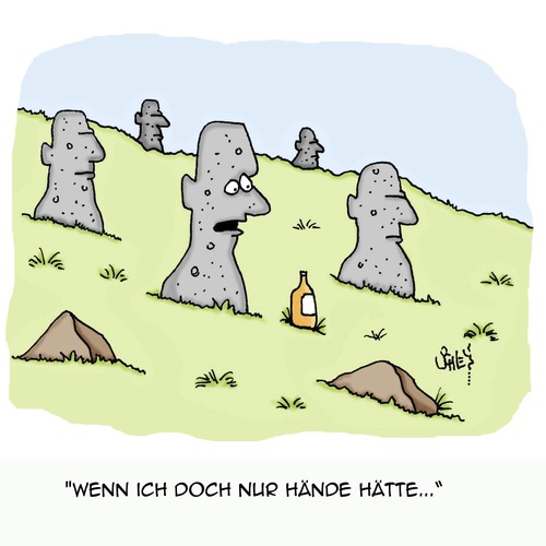 Cartoon: Wenn... (medium) by Karsten Schley tagged geschichte,historisches,denkmäler,monumente,trinken,alkohol,natur,reisen,geschichte,historisches,denkmäler,monumente,trinken,alkohol,natur,reisen