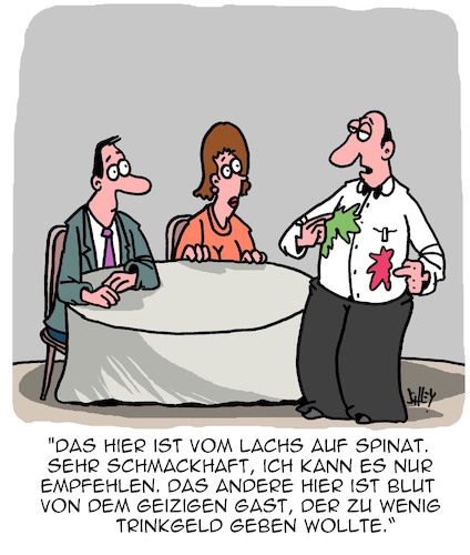 Cartoon: Zu wenig!! (medium) by Karsten Schley tagged restaurants,kellner,geld,gerichte,empfehlungen,gäste,gastronomie,bezahlung,trinkgeld,gesellschaft,restaurants,kellner,geld,gerichte,empfehlungen,gäste,gastronomie,bezahlung,trinkgeld,gesellschaft