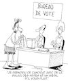 Au bureau de vote