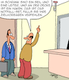 Cartoon: Notfall-Set (small) by Karsten Schley tagged zielvorgaben,umsätze,business,wirtschaft,motivation,verkäufer,gesellschaft