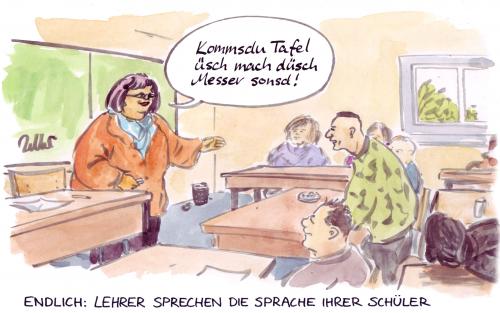 Angepasst By Bernd Zeller | Politics Cartoon | TOONPOOL