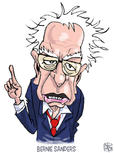 Image result for sanders cartoons