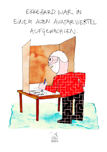 Cartoon: Avatar (medium) by Koppelredder tagged avatar,arbeiter,arbeiterviertel,konservatismus,sozialismus,spd,wahl,pixel,avatar,arbeiter,arbeiterviertel,konservatismus,sozialismus,spd,wahl,pixel