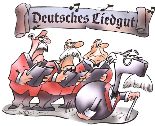 Cartoon: Deutsches Liedgut (medium) by HSB-Cartoon tagged lieder,liedgut,mgv,männergesangsverein,musik,musikveranstaltung,liederabend,liedtext,cartoon,senior,gesangsabend,mitsingend,lieder,liedgut,mgv,männergesangsverein,musik,musikveranstaltung,liederabend,liedtext,cartoon,senior,gesangsabend,mitsingend