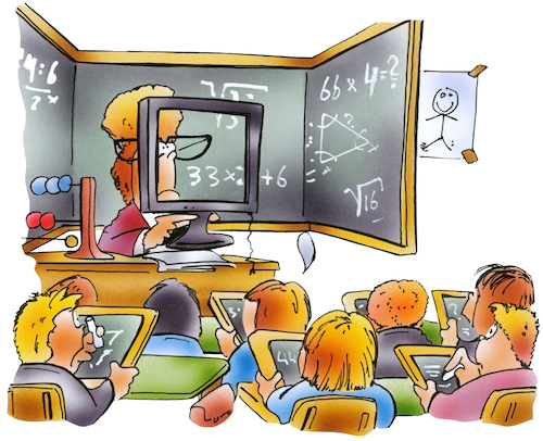 Cartoon: Digitalisierung (medium) by HSB-Cartoon tagged class,classroom,computer,digital,media,new,pupil,school,airbrush,bildschirm,cartoon,digitalisierung,entwicklung,fortschritt,hsb,hsbc,hsbcartoon,karikatur,karrikatur,klasse,klassenraum,lehrer,lehrmaterial,lehrmittel,lernen,medien,neue,schule,schüler,technik,unterricht,unterrichtsgestaltung,class,classroom,computer,digital,media,new,pupil,school,airbrush,bildschirm,cartoon,digitalisierung,entwicklung,fortschritt,hsb,hsbc,hsbcartoon,karikatur,karrikatur,klasse,klassenraum,lehrer,lehrmaterial,lehrmittel,lernen,medien,neue,schule,schüler,technik,unterricht,unterrichtsgestaltung