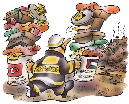 Cartoon: Erdbebenhilfe (medium) by HSB-Cartoon tagged katastrophenhilfe,spenden,spendenbereitschaft,erdbebenspende,türkei,syrien,naturkatastrophen,erdbeben,erdbebenhilfe,rettung,rettungskräfte,thw,technische,hilfwerk,katastrophenschutz,hilfsgüter,sachspenden,geldspenden,hilfswerk,katastrophenhilfe,spenden,spendenbereitschaft,erdbebenspende,türkei,syrien,naturkatastrophen,erdbeben,erdbebenhilfe,rettung,rettungskräfte,thw,technische,hilfwerk,katastrophenschutz,hilfsgüter,sachspenden,geldspenden,hilfswerk