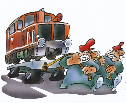 Cartoon: Güterverkehr (medium) by HSB-Cartoon tagged strasse,strassenverkehr,güterverkehr,eisenbahn,schienenverkehr,lok,lokomotive,verkehrspolitik,lokführer,warenverkehr,zug,zugverkehr,traffic,airbrush,airbrushkarikatur,karikatur,strasse,strassenverkehr,güterverkehr,eisenbahn,schienenverkehr,lok,lokomotive,verkehrspolitik,lokführer,warenverkehr,zug,zugverkehr,traffic,airbrush,airbrushkarikatur,karikatur