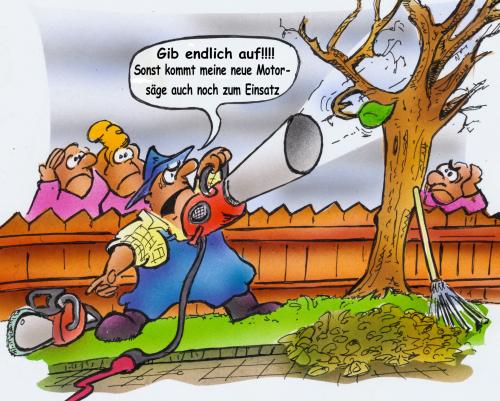 Cartoon: Herbstlaub (medium) by HSB-Cartoon tagged garten,gärtner,laub,herbst,gartengerät,motorsäge,laubgebläse,motorsäge,säge,motor,mann,männer,garten,laub,baum,bäume,gartenarbeit,gärtner,laubgebläse,gartengerät,herbst,nachbarn,angeben,technik,baumarkt,bauhaus