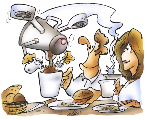 Cartoon: Kaffee der Zukunft (medium) by HSB-Cartoon tagged kaffee,kaffeekanne,kaffeetase,cafe,frühstück,drohne,zukunft,kaffeebohne,kaffeesorte,emsa,kaffeebecher,cup,jacobs,krönung,arabica,robusta,lavazza,eduscho,tschibo,melitta,kaffeezeit,kaffeetrinken,kaffeebauer,fairtradekaffee,coffee,kaffee,kaffeekanne,kaffeetase,cafe,frühstück,drohne,zukunft,kaffeebohne,kaffeesorte,emsa,kaffeebecher,cup,jacobs,krönung,arabica,robusta,lavazza,eduscho,tschibo,melitta,kaffeezeit,kaffeetrinken,kaffeebauer,fairtradekaffee,coffee