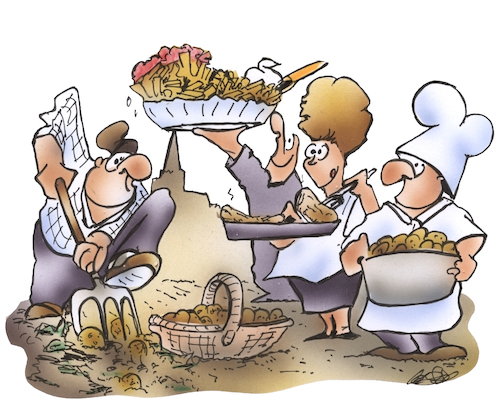 Cartoon: Kartoffel (medium) by HSB-Cartoon tagged kartoffel,gemüse,kartoffelernte,pommes,karikatur,frites,kartoffelgericht,kartoffelacker,kartoffelbeet,umgraben,garten,landwirtschaft,cartoon,agrar,feldfrucht,zubereitung,kochen,koch,küche,essen,genuss,speise,kartoffel,gemüse,kartoffelernte,pommes,karikatur,frites,kartoffelgericht,kartoffelacker,kartoffelbeet,umgraben,garten,landwirtschaft,cartoon,agrar,feldfrucht,zubereitung,kochen,koch,küche,essen,genuss,speise