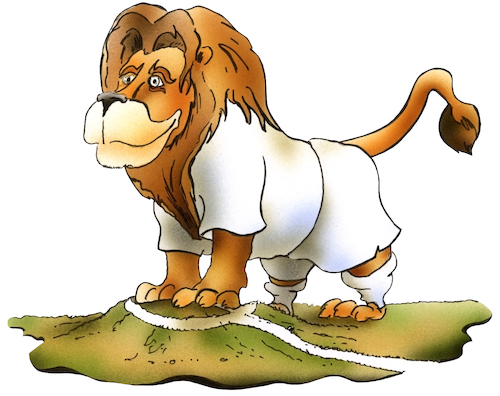 Cartoon: Löwe (medium) by HSB-Cartoon tagged löwe,raubtier,sport,sportler,afrika,lion,illustration,tier,fussball,fußball,cartoon,motiv,airbrush,löwe,raubtier,sport,sportler,afrika,lion,illustration,tier,fussball,fußball,cartoon,motiv,airbrush